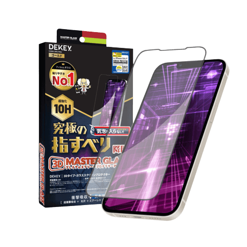 Cường lực iPhone 15 Dekey 3D Master Glass Luxury Black Cường lực iPhone 15 Dekey 3D Master Glass Luxury Black